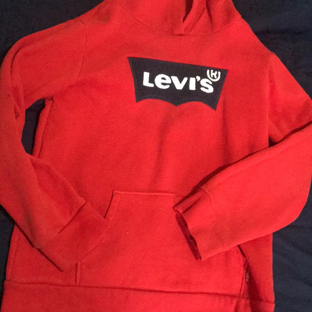 Levis Hoodie Red